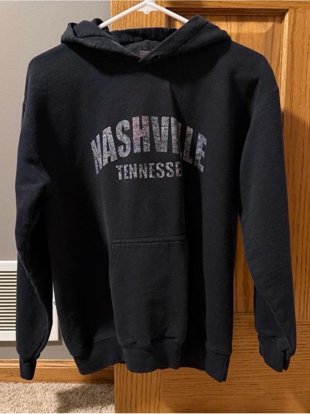 Black Nashville Tennessee Hoodie